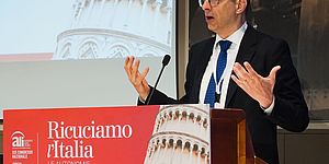 Ricci sul palco di ALI