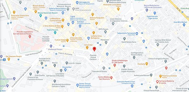 mappa palestra scuola carducci nuova