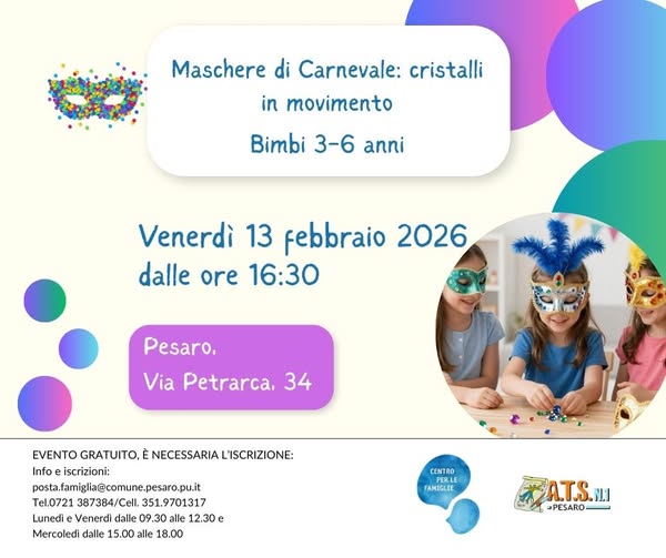 Immagine di Maschere di carnevale:cristalli in movimento