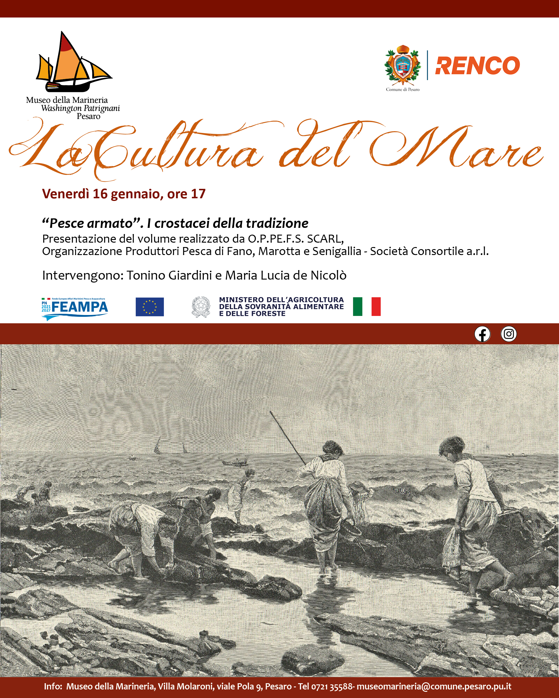 Pesce armato. I crostacei della tradizione