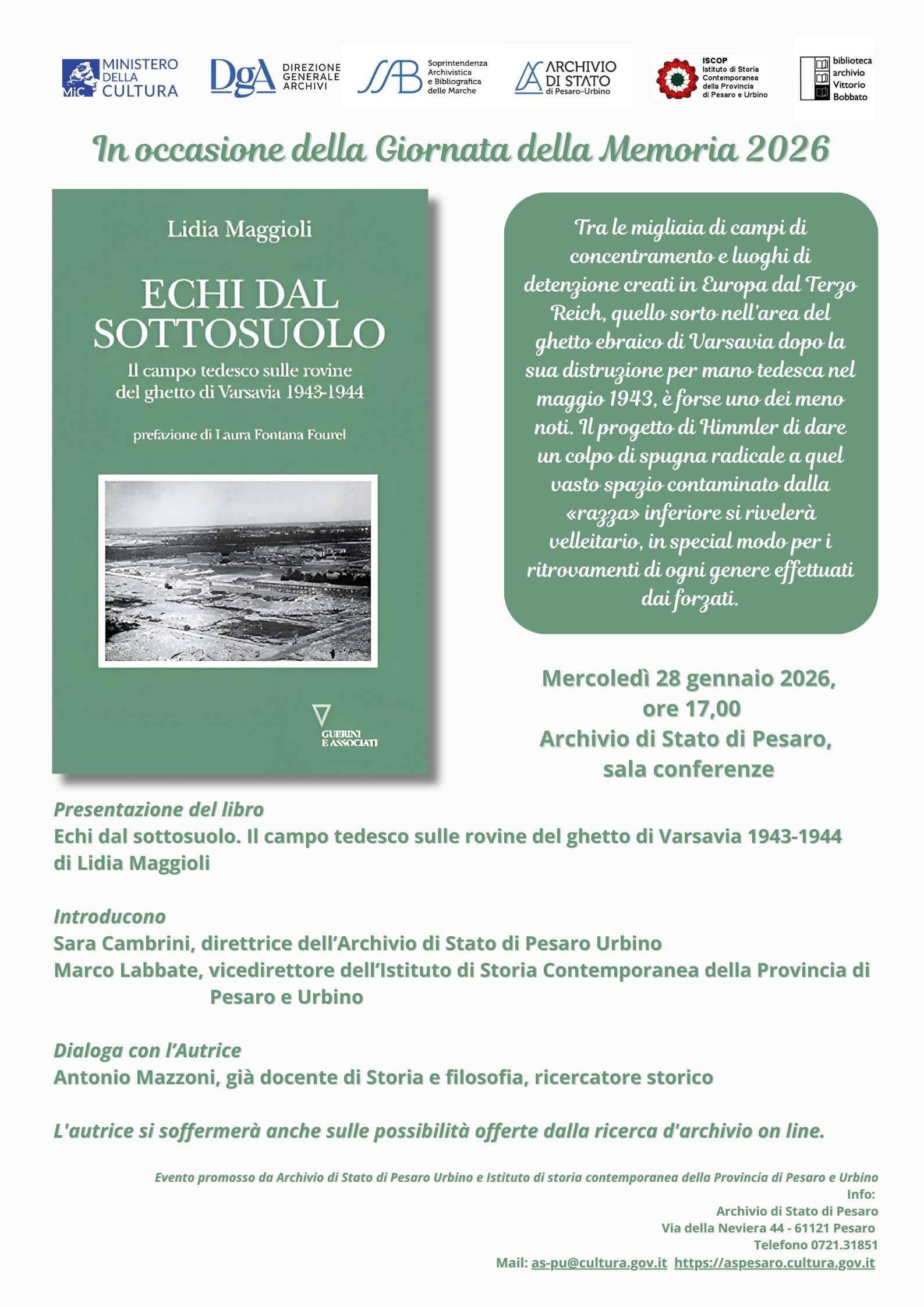 Echi dal sottosuolo locandina