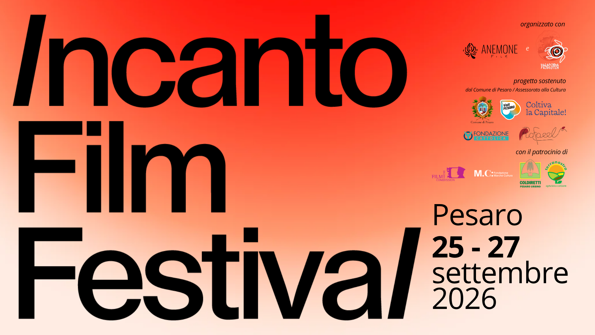 Incanto Film Festival 2026