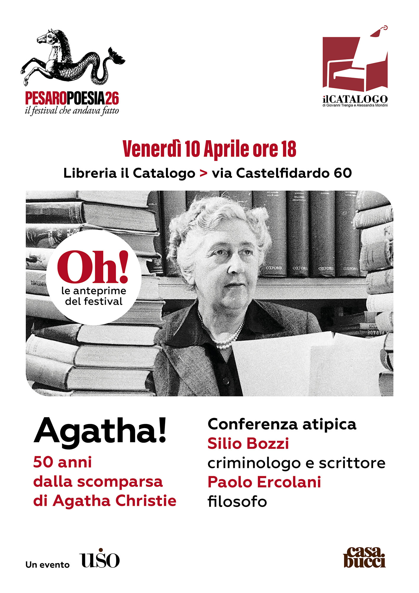 Agatha!”. 50 anni dalla scomparsa di Agatha Christie