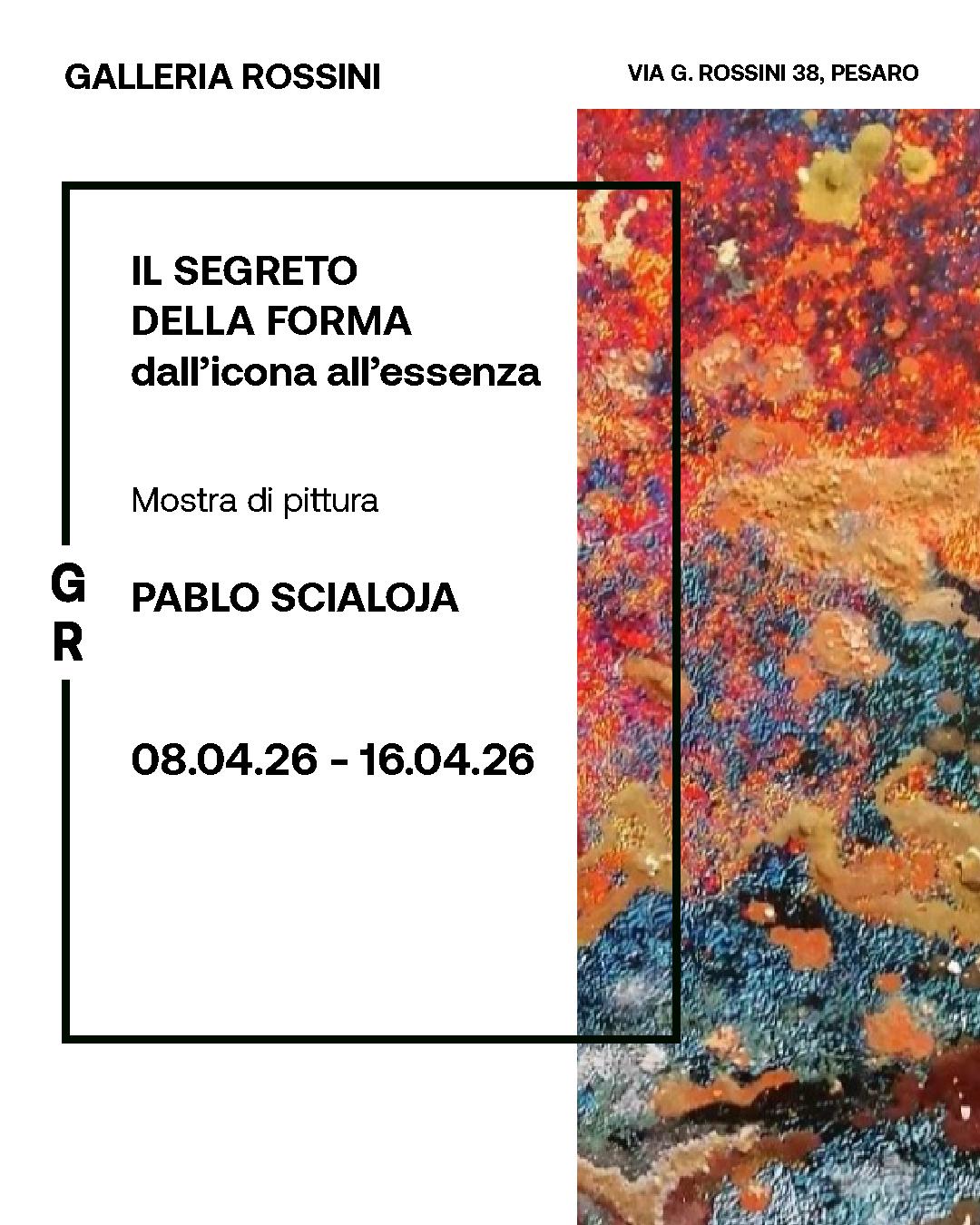 Il segreto della forma di Pablo Scialoja
