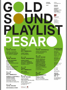 Manifesto Gold Sound Playlist Pesaro