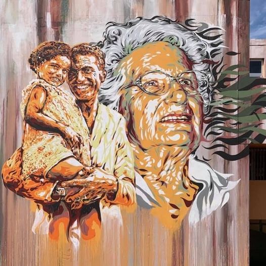 Liliana Segre murales Pesaro 