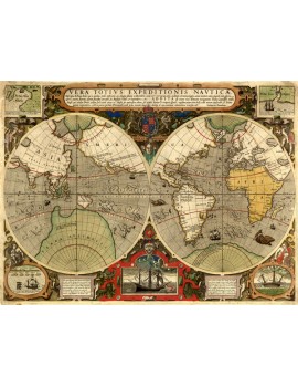 Immagine di una mappa antica tratta dalla locandina