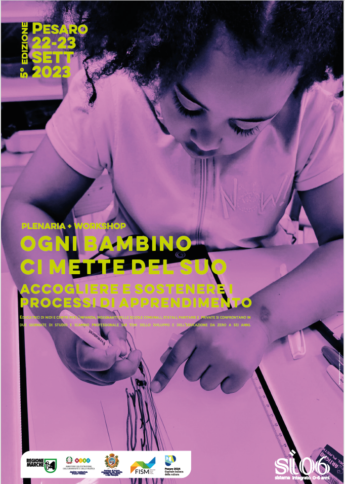 Manifesto Seminario "Ogni bambino ci mette del suo. Accogliere e sostenere i processi di apprendimento"