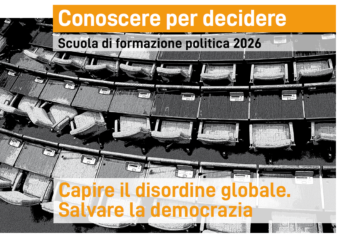 locandina Conoscere per decidere: Scuola di Formazione Politica 2026
