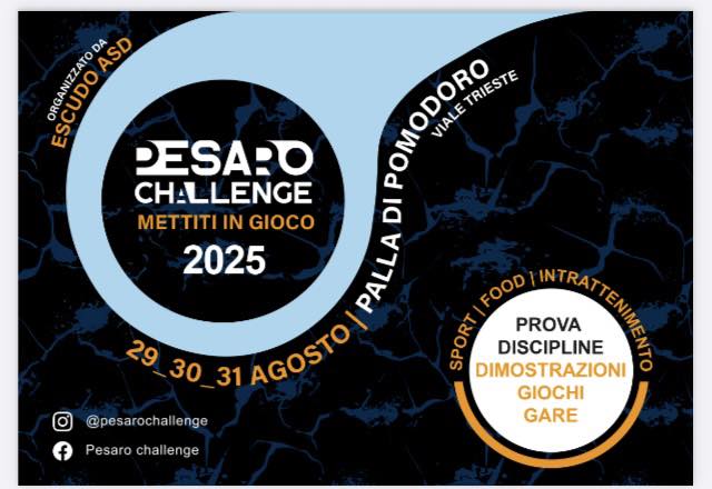 Logo Pesaro Challange 2025 Logo Pesaro Challange 2025