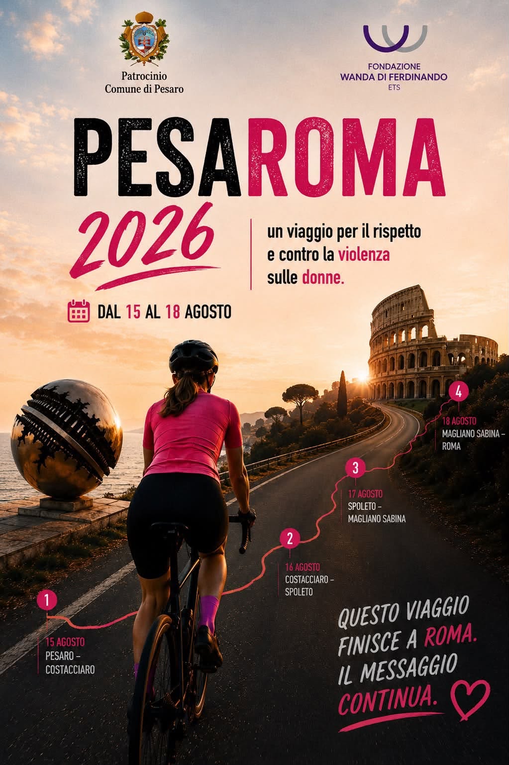 Locandina Pesaro Roma 2026