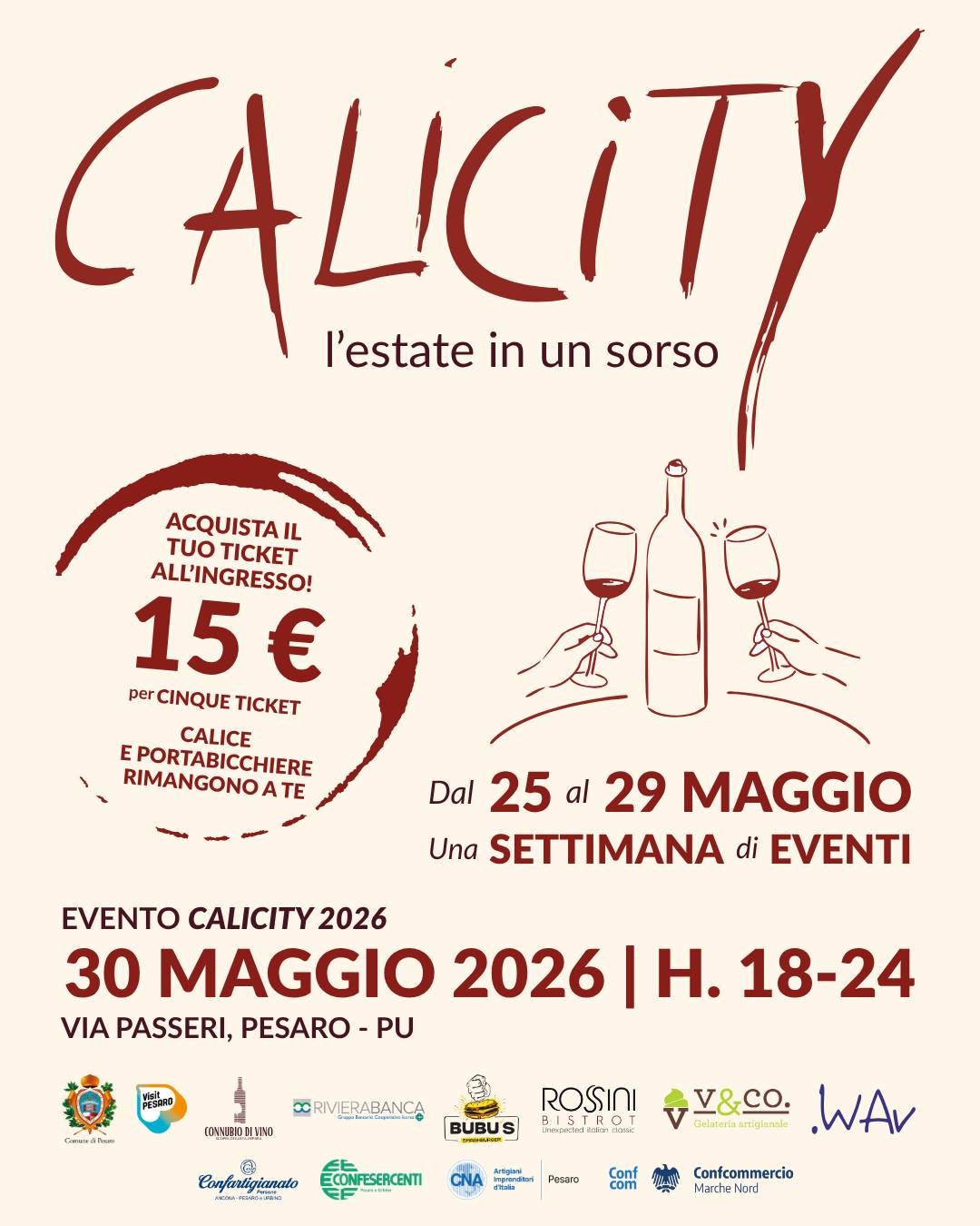 Locandina Calicity 2026