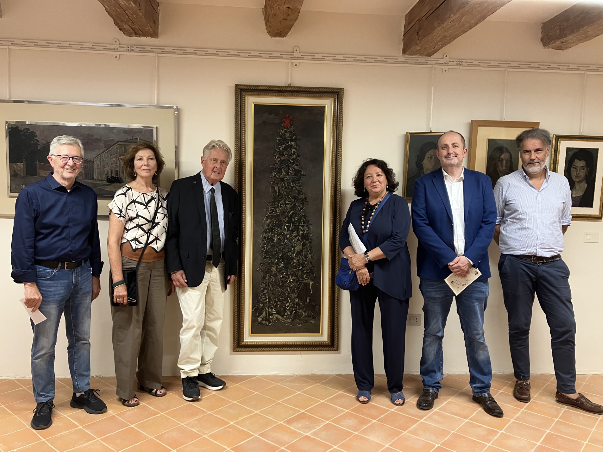 Claudio Olmeda, Frédérique Malbos, Lorenzo Caffè, Mariastella Margozzi, Daniele Vimini, Marco Scriboni