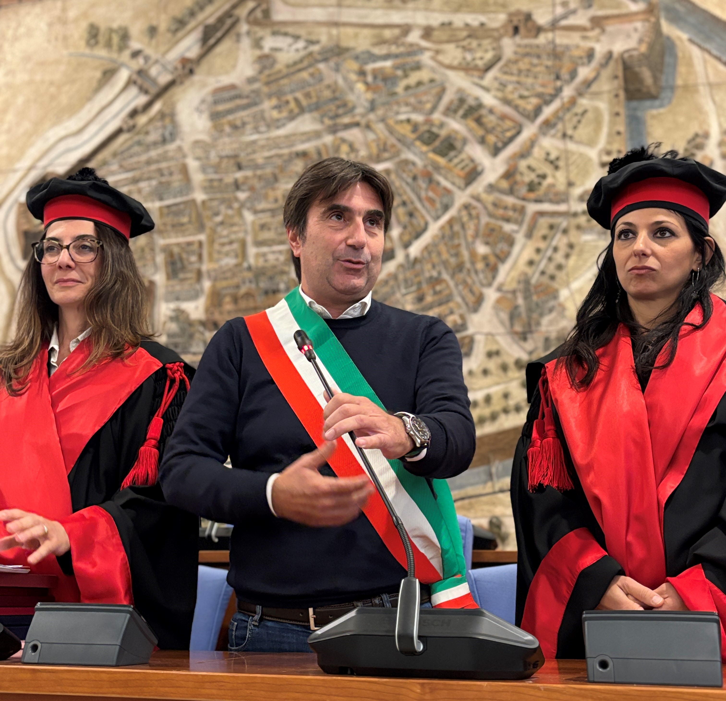 Biancani con Professoresse universitarie