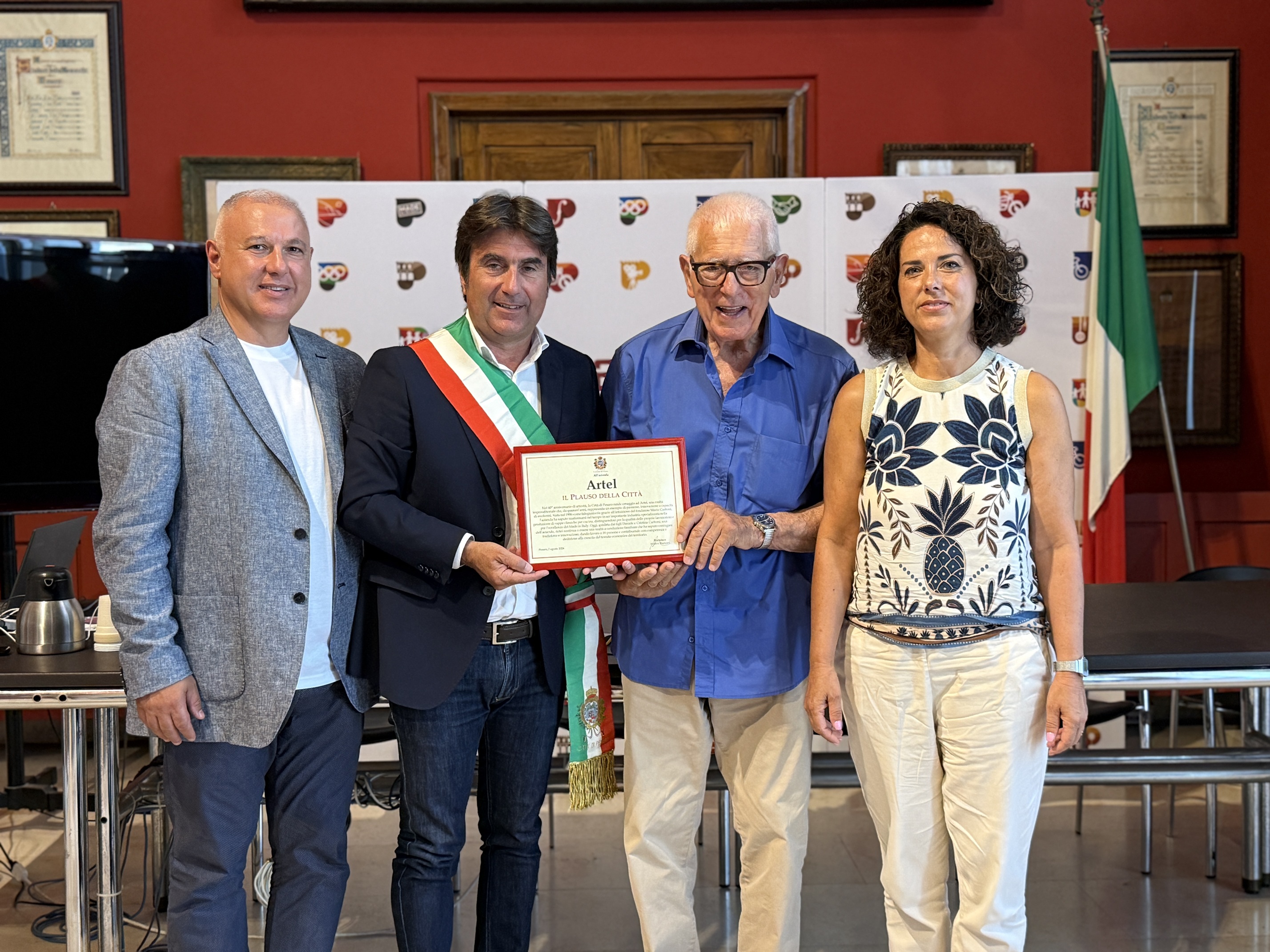 Artel festeggia 40 anni di attività. Il plauso della Città all’azienda del territorio 