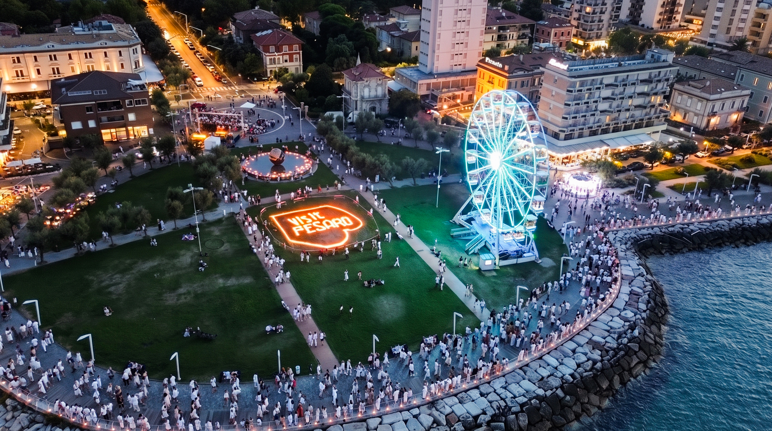 piazzale della Libertà vista dall'Alto
