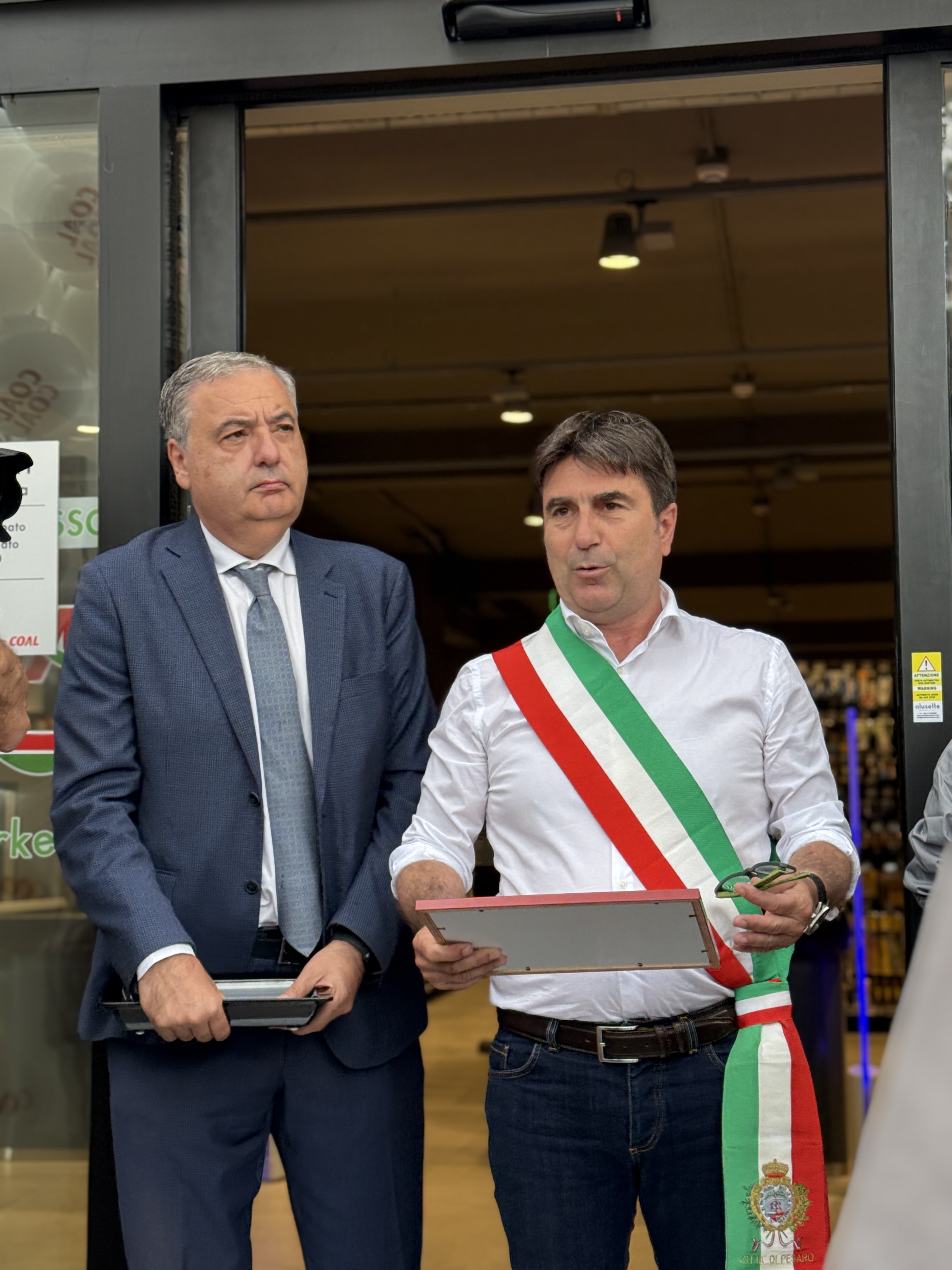Biancani con titolare Supermercato