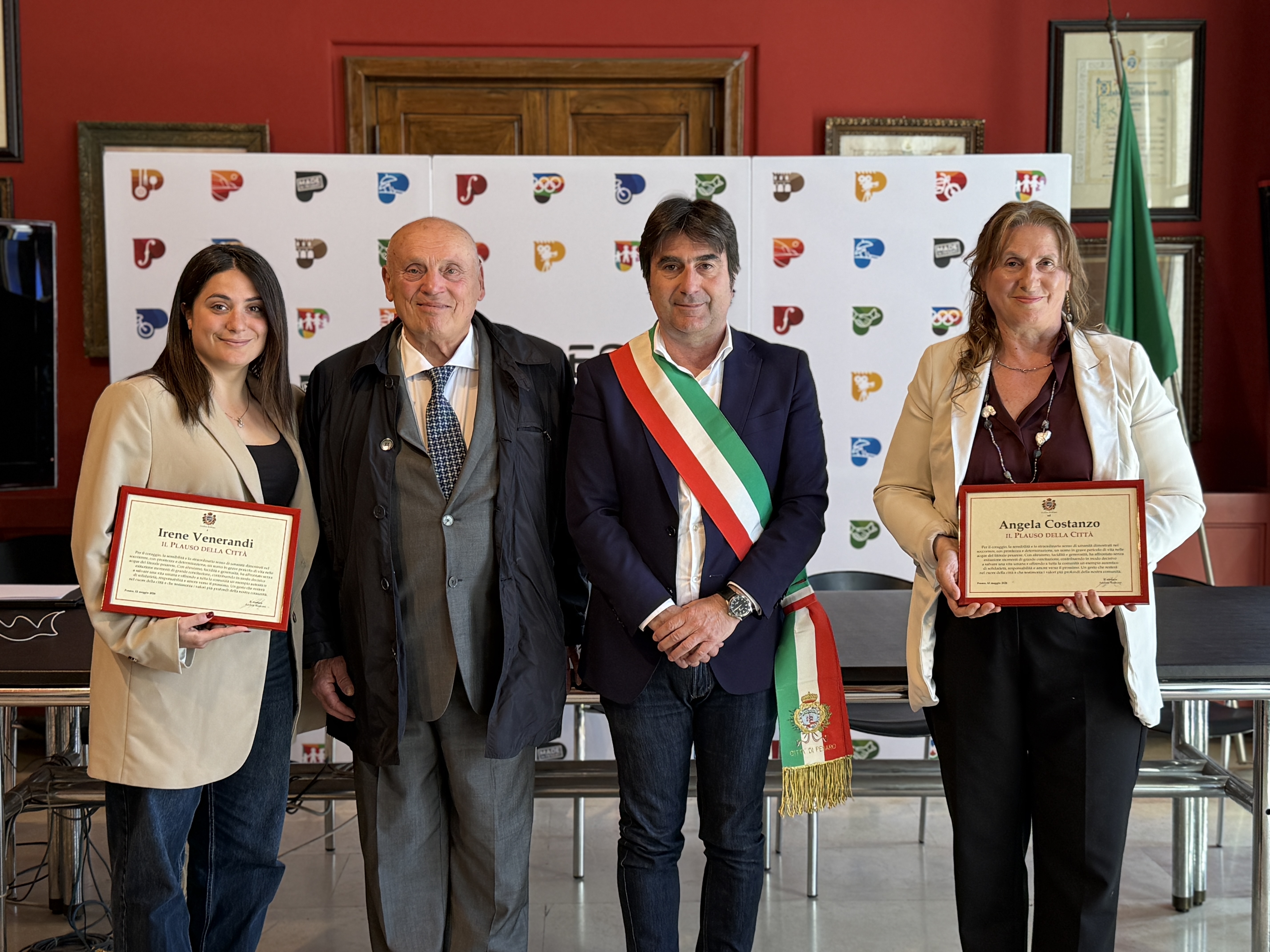 Venerandi Biancani e parenti