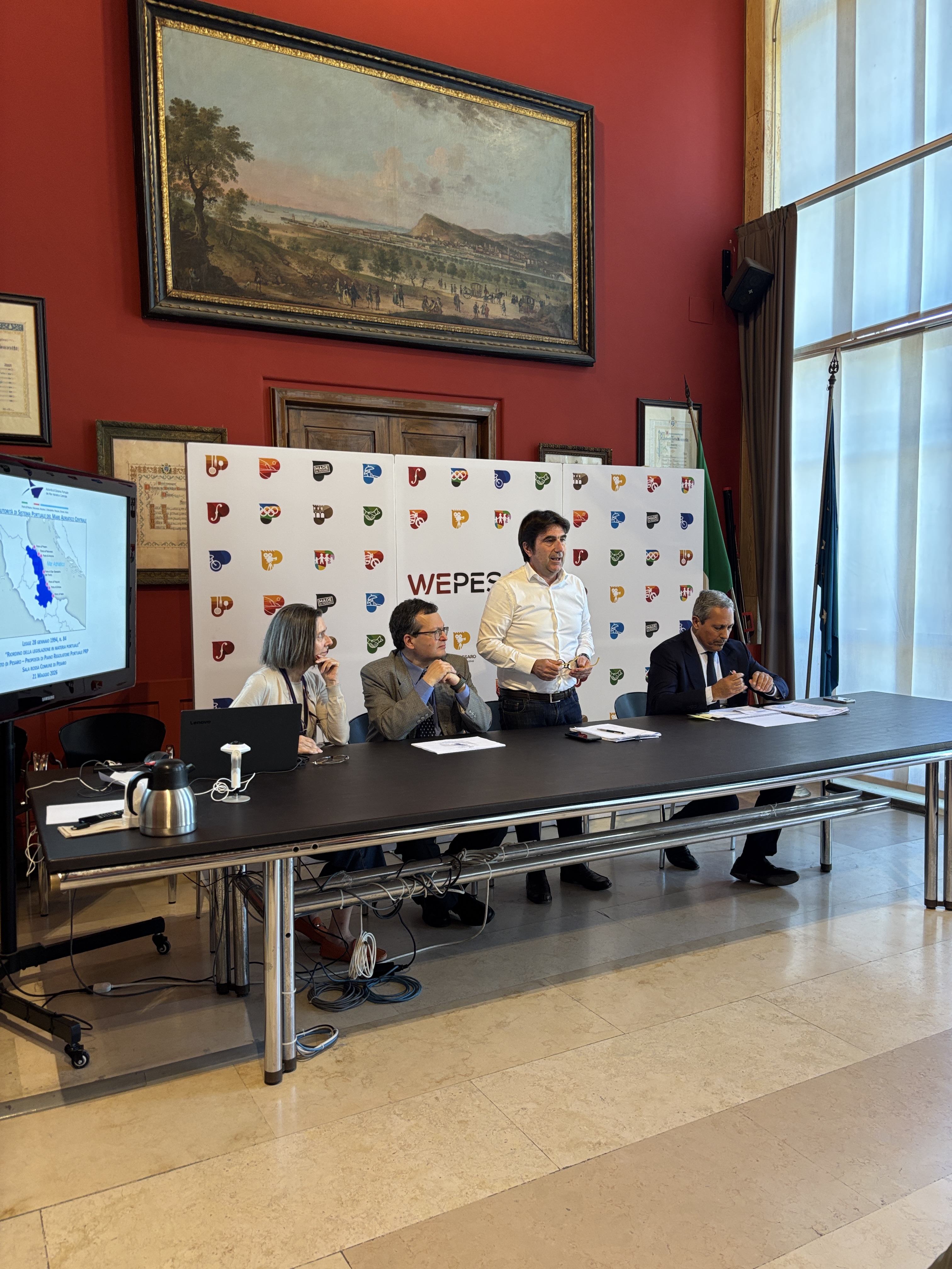 Biancani con Autorità portuali