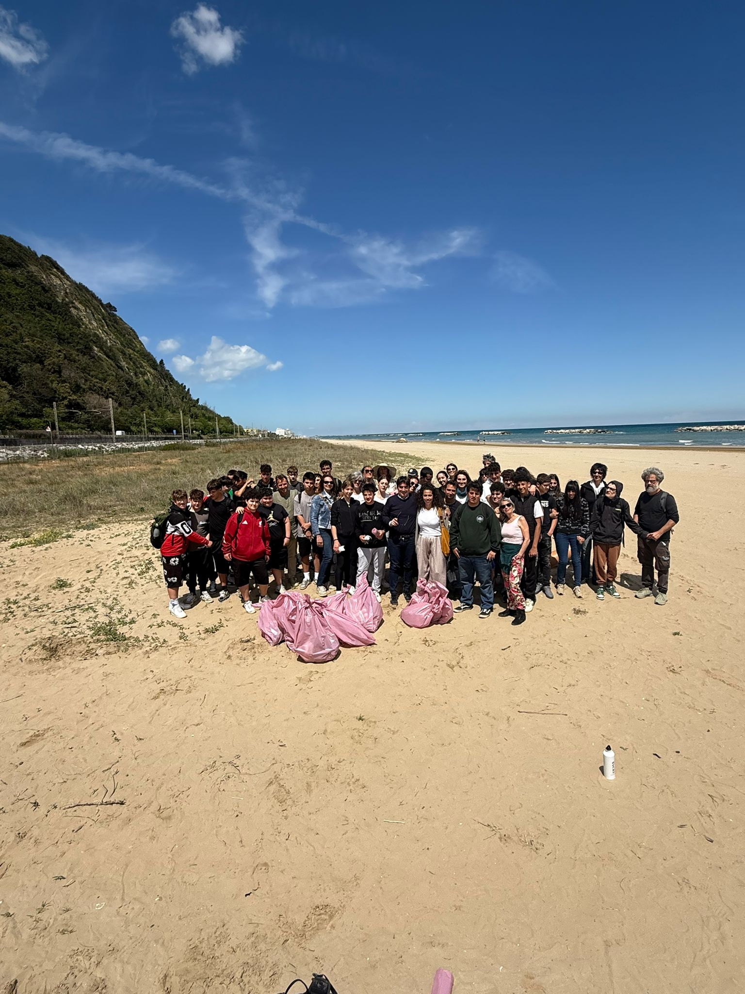 Pulizia spiaggia