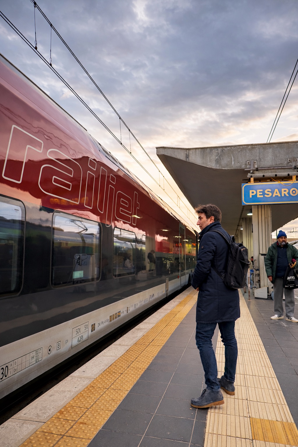Biancani con il treno per Monaco di Baviera