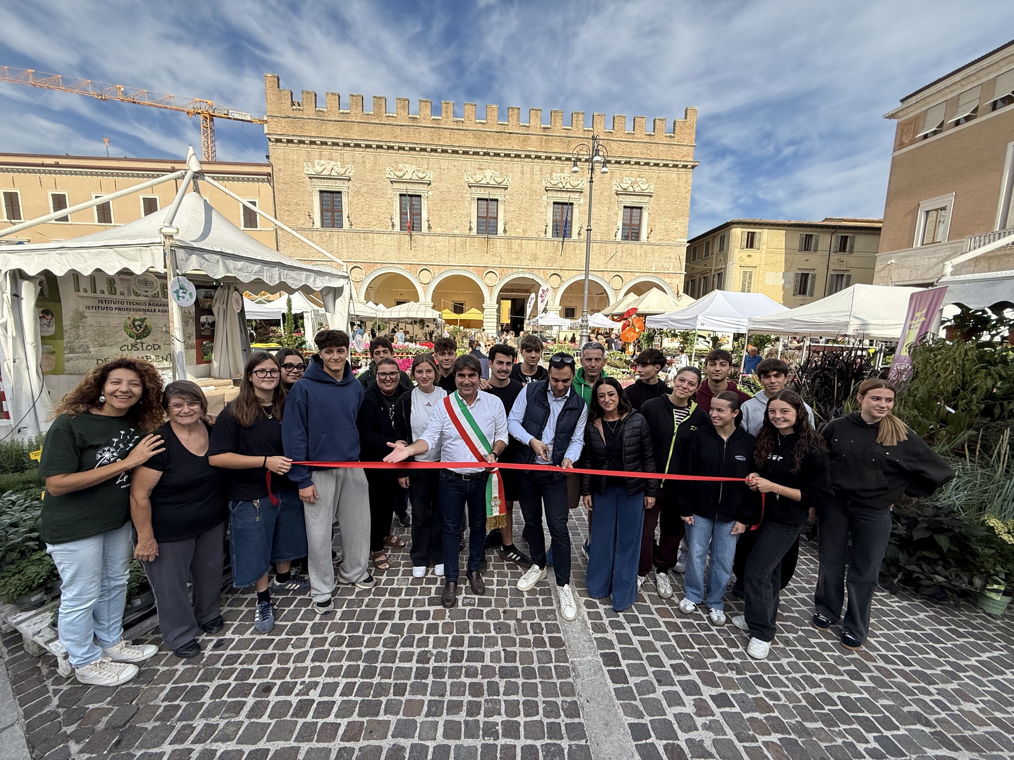 Inaugurata la 72^ Mostra mercato dei fiori e delle piante ornamentali di Pesaro